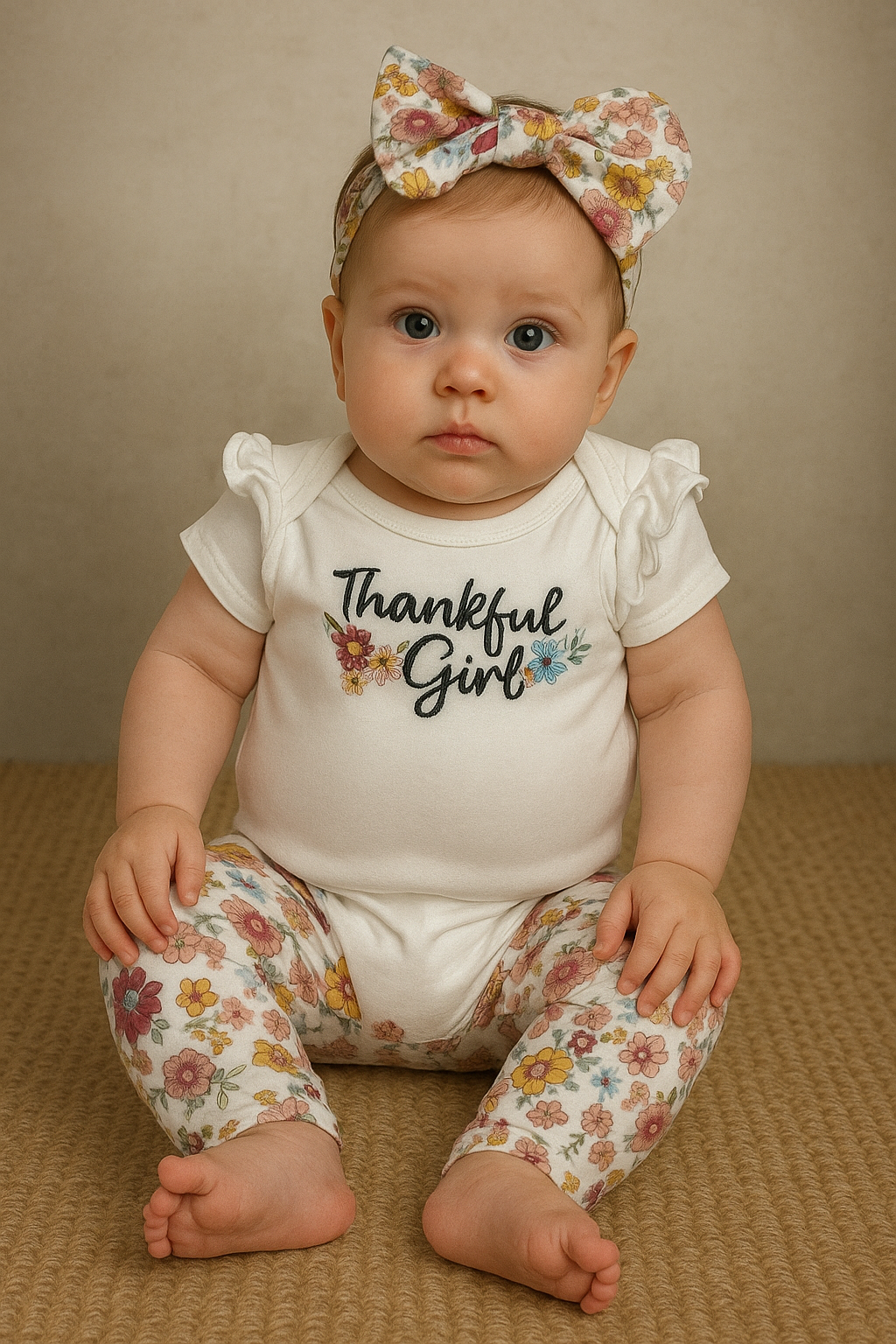 Baby set with head band