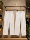 Pack of 2 trousers both white