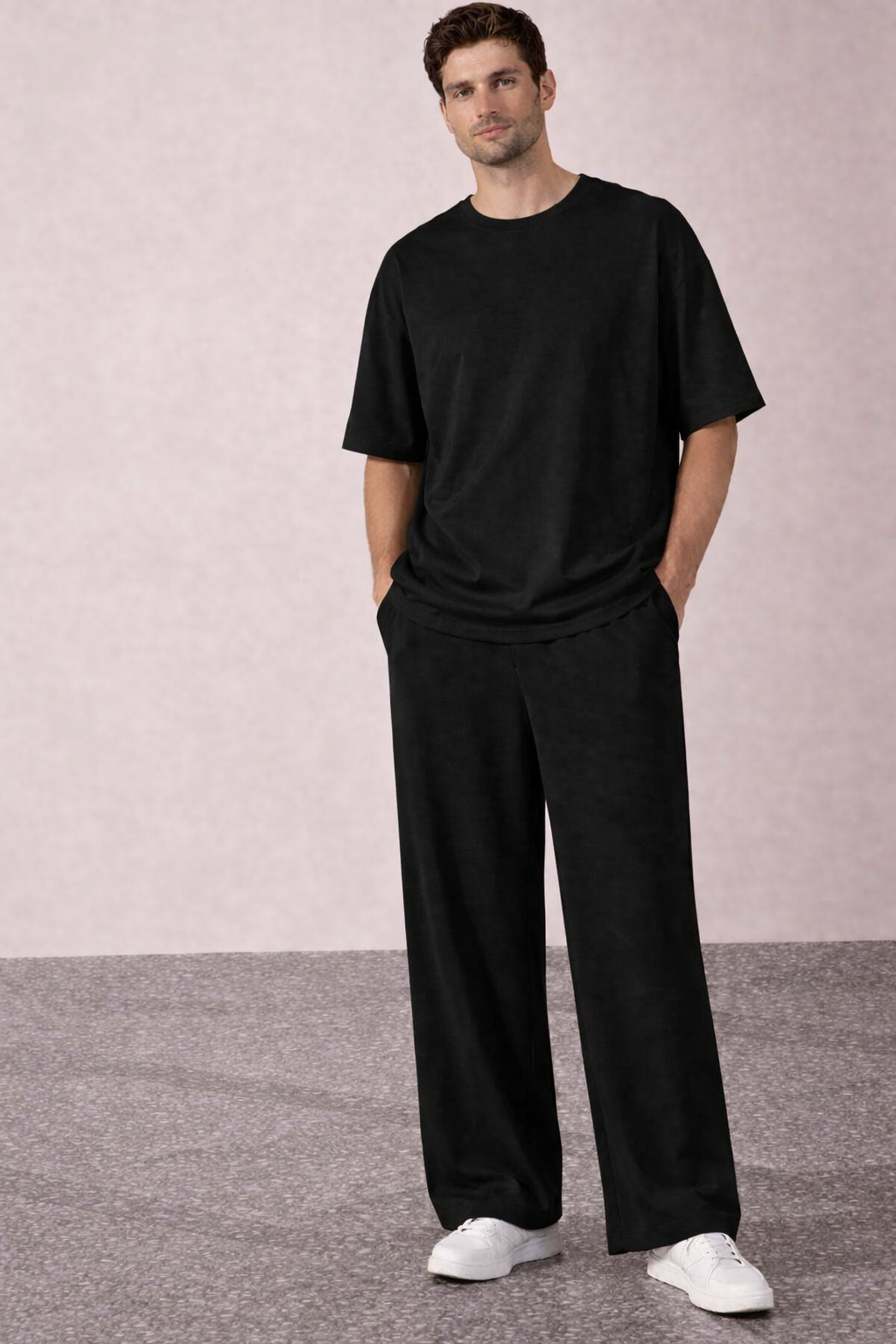 korean style  set black