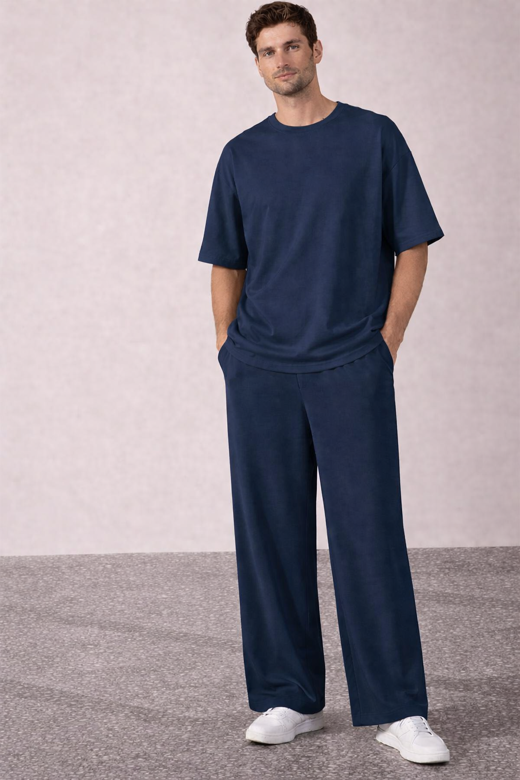korean style   set Blue