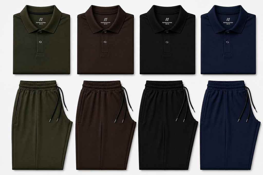 pack of 4  Polo co-ordsets Mesh