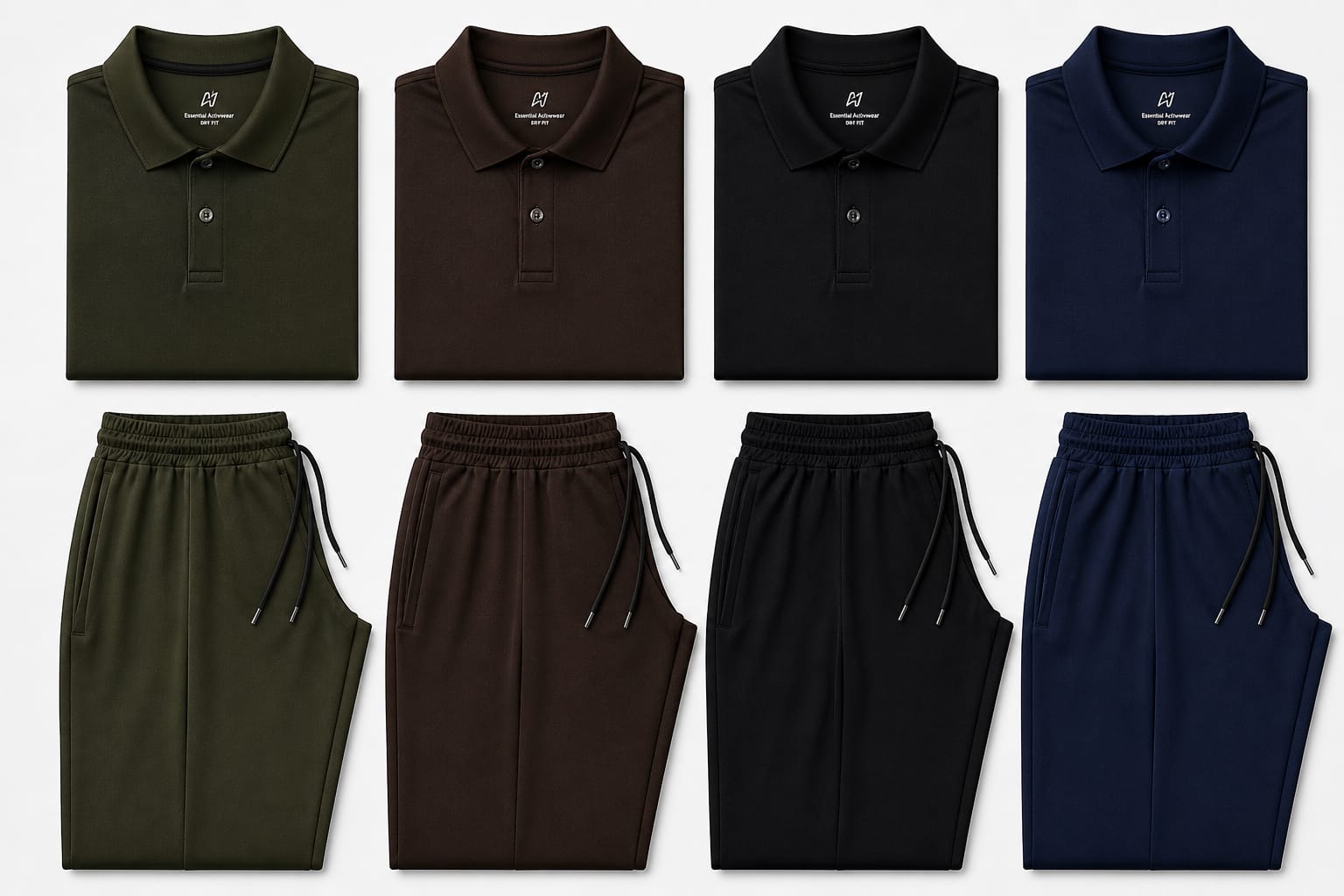 pack of 4  Polo co-ordsets Mesh