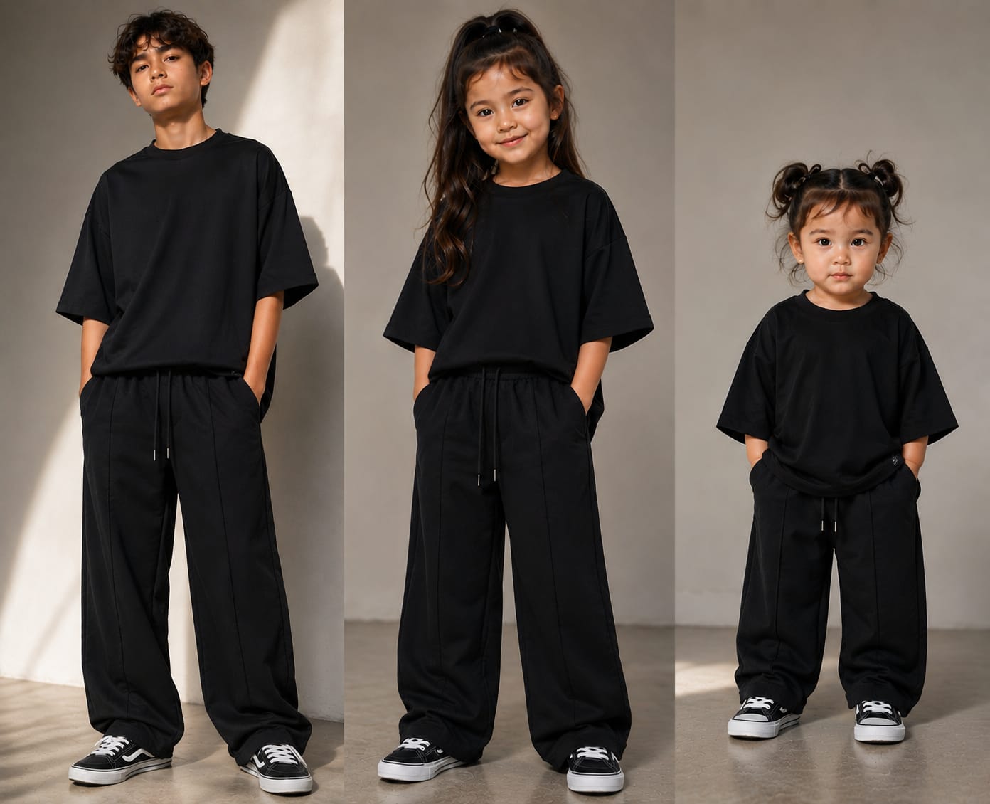 Korean  style    Black