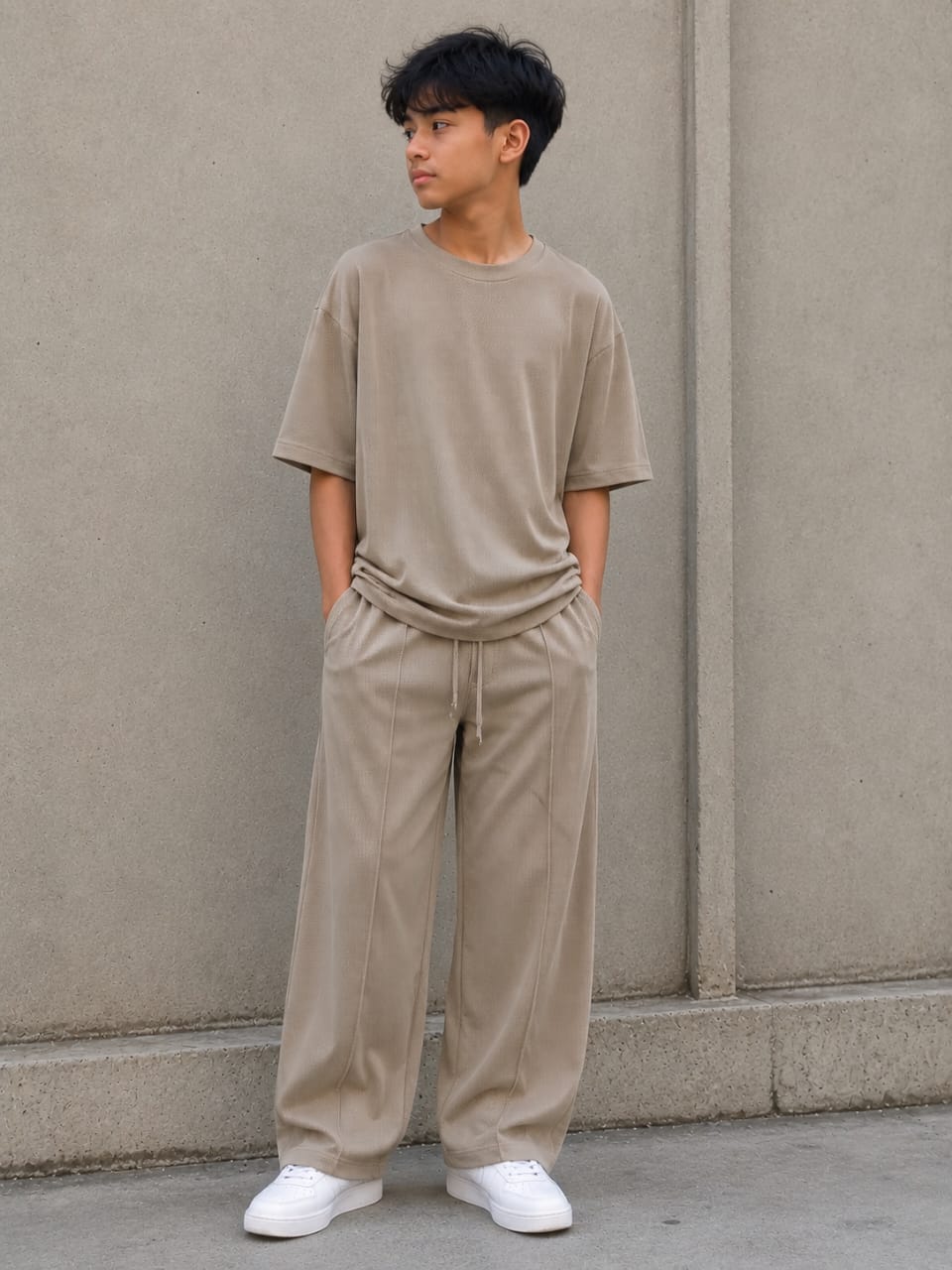 Korean  style  beige