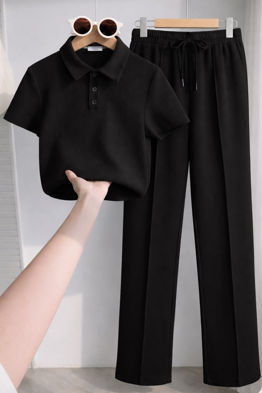 Mesh Polo set