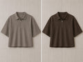 Set of 2 Oversized korean Polo shirts