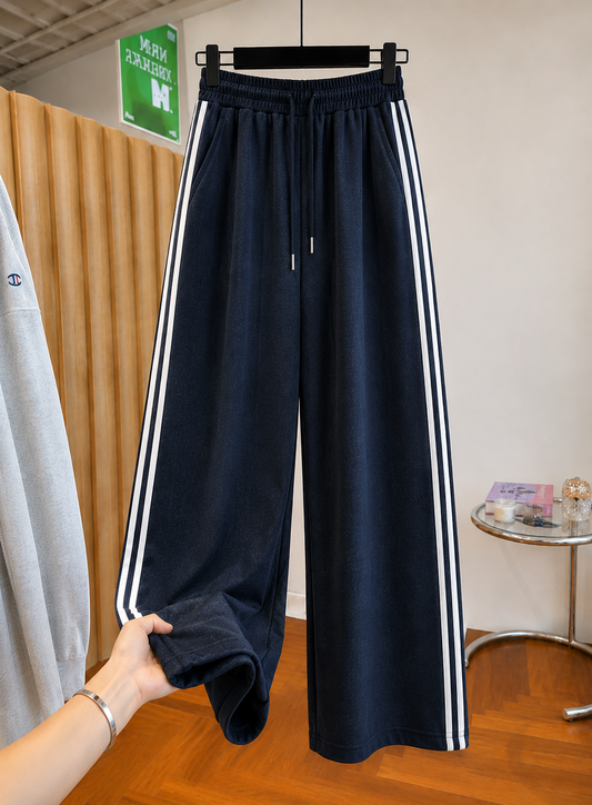 Striped trouser blue